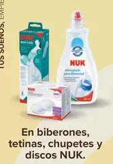 Oferta de Nuk - En Biberones, Tetinas, Chupetes Y Discos en Carrefour