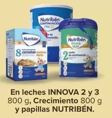 Oferta de Innova Y Nutriben - En Leche 2 Y 3, Contimundion Y Papillas en Carrefour