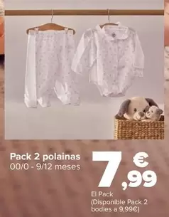 Oferta de Pack 2 Polainas por 7,99€ en Carrefour