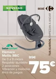 Oferta de Bebé Confort - Hamaca Melilo Bbc por 75€ en Carrefour