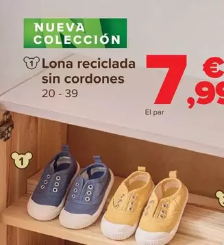 Oferta de Lona Reciclada Sin Cordones por 7,99€ en Carrefour