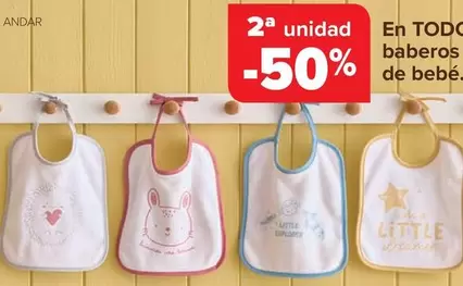 Oferta de En Todos Los Baberos Y Bandanas De Bebe en Carrefour