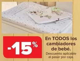 Oferta de En Todos Los Cambiadores De Bebé en Carrefour