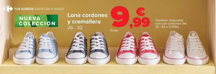 Oferta de Lona Cordones Y Cremallera  por 9,99€ en Carrefour