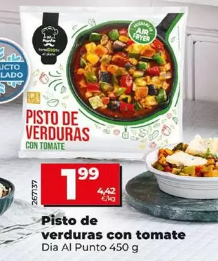 Oferta de Dia Al Punto - Pisto De Verduras Con Tomate por 1,99€ en Dia