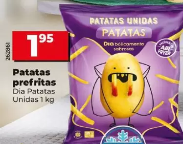 Oferta de Dia Patatas Unidas - Patatas Prefritas por 1,95€ en Dia