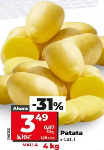 Oferta de Patata por 3,49€ en Dia