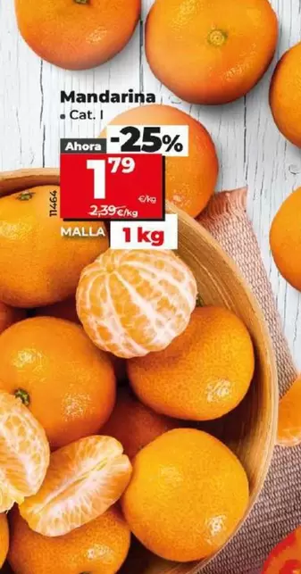 Oferta de Mandarina por 1,79€ en Dia