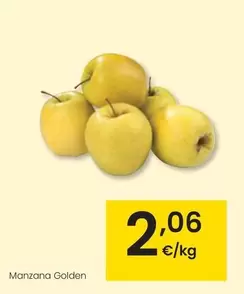 Oferta de Manzana Golden por 2,06€ en Eroski