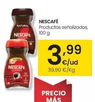 Oferta de Nescafé - Productos Senalizados por 3,99€ en Eroski