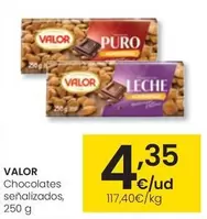 Oferta de Valor - Chocolates Senalizados por 4,35€ en Eroski