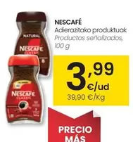 Oferta de Nescafé - Productos Senalizados por 3,99€ en Eroski