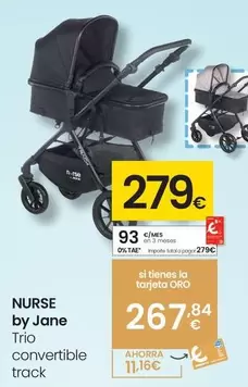 Oferta de Nurse By Jané - Trio Convertible Track por 279€ en Eroski