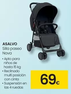 Oferta de Asalvo - Silla Paseo Nova por 69€ en Eroski