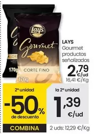 Oferta de Lay's - Gourmet Productos Senalizados por 2,79€ en Eroski