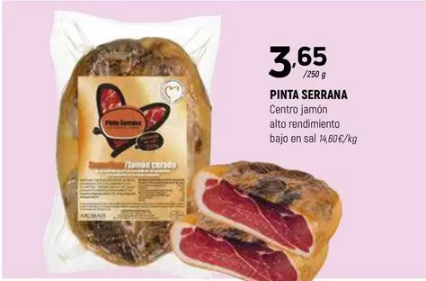 Oferta de Pinta serrana - Pinta Serrana por 3,65€ en Coviran