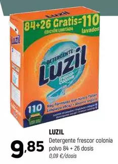 Oferta de Luzil - Detergente Frescor Colonia Polvo por 9,85€ en Coviran