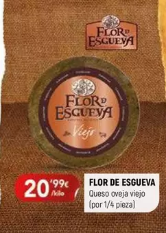 Oferta de Flor de Esgueva - Queso Oveja Viejo por 20,99€ en Coviran