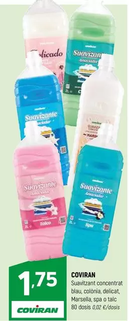 Oferta de Coviran - Suavizante Concentrat Blanco por 1,75€ en Coviran