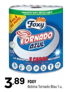 Oferta de Foxy - Bobina Tornado Blau por 3,89€ en Coviran