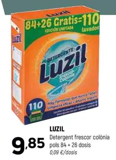 Oferta de Luzil - Detergent Frescor Colonia por 9,85€ en Coviran