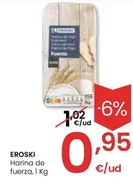 Oferta de Eroski - Harina De Fuerza por 0,95€ en Eroski