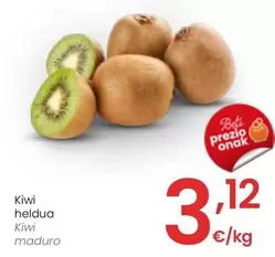 Oferta de Kiwi Maduro por 3,12€ en Eroski