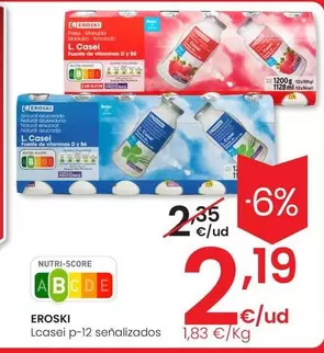 Oferta de Eroski - Lcasei P-12 Señalizados  por 2,19€ en Eroski