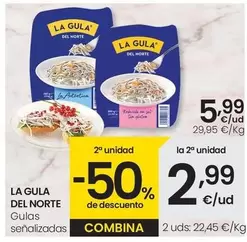 Oferta de La Gula Del Norte - Gulas por 5,99€ en Eroski