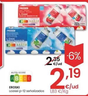 Oferta de Eroski - Lcasei P-12 Senalizados por 2,19€ en Eroski