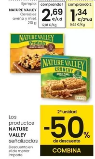 Oferta de Nature Valley - Cereales Avena Y Miel por 2,69€ en Eroski