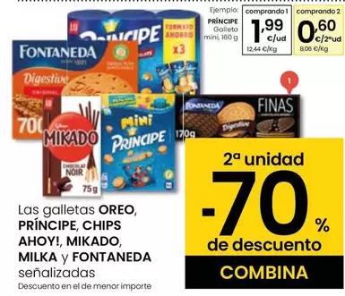 Oferta de Lu - Principe/ Galletas Mini por 1,99€ en Eroski