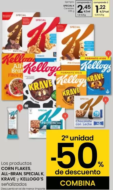 Oferta de Special K - Cereales por 2,45€ en Eroski