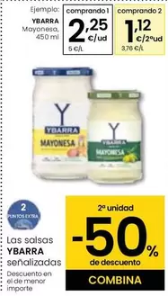 Oferta de Ybarra - Mayonesa por 2,25€ en Eroski