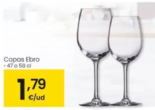 Oferta de Copas Ebro por 1,79€ en Eroski