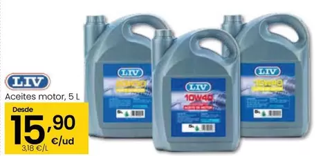 Oferta de LIV - Aceites Motor por 15,9€ en Eroski