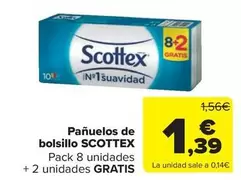 Oferta de Scottex - Panuelos De Bolsillo por 1,39€ en Carrefour Market