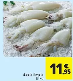 Oferta de Sepia Limpia por 11,95€ en Carrefour Market