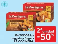 Oferta de La Cocinera - En Todos Los Nuggets Y Fingers en Carrefour Market