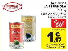 Oferta de La Española - Aceitunas por 2,35€ en Carrefour Market