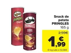 Oferta de Pringles - Snack De Patata por 1,99€ en Carrefour Market