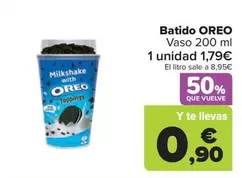 Oferta de Oreo - Batido por 1,79€ en Carrefour Market