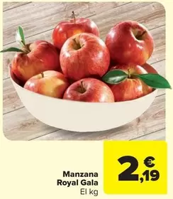 Oferta de Gala - Manzana Royal por 2,19€ en Carrefour Market