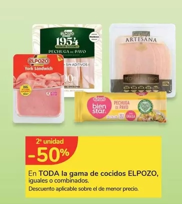 Oferta de Elpozo - En Toda La Gama De Cocidos en Carrefour Express