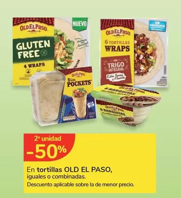 Oferta de Old El Paso - En Tortillas en Carrefour Express