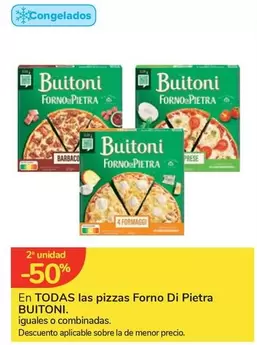 Oferta de Buitoni - En Todas Las Pizzas Forno Di Pietra en Carrefour Express