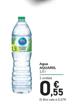 Oferta de Aquarel - Agua por 0,55€ en Carrefour Express