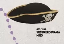 Oferta de Sombrero Pirata Nino en Juguetilandia