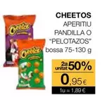 Oferta de Cheetos - Aperitiu Pandilla O "Pelotazos" por 1,89€ en Plusfresc