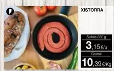 Oferta de Xistorra por 3,15€ en Plusfresc